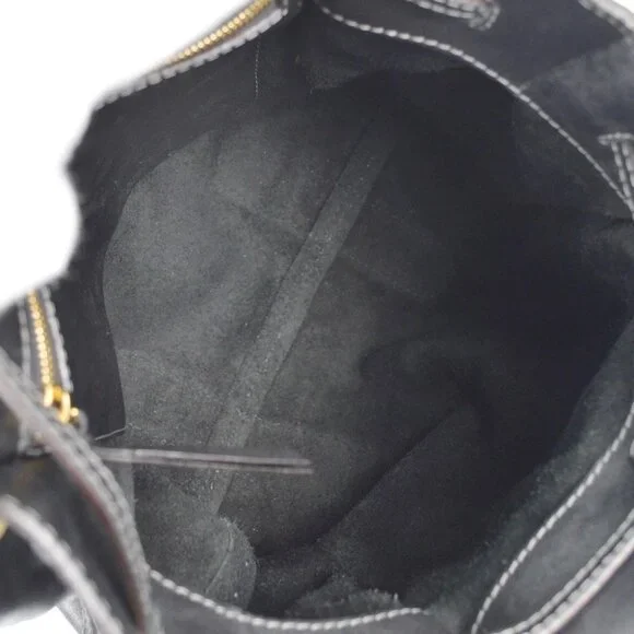 Loewe Black Leather Tote Bag 060801 NQ04671 - Picture 4 of 5